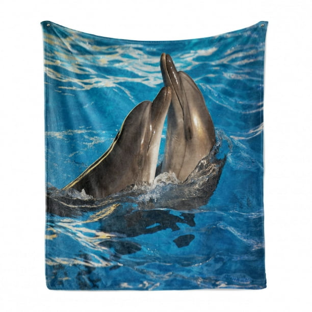 60 x 80 Blanket Comfort Warmth Soft Cozy Air Conditioning Easy Care Machine Wash Dolphin 60 x 80 Blanket Comfort Warmth Soft Cozy Air Conditioning Easy Care Machine Wash Dolphin
